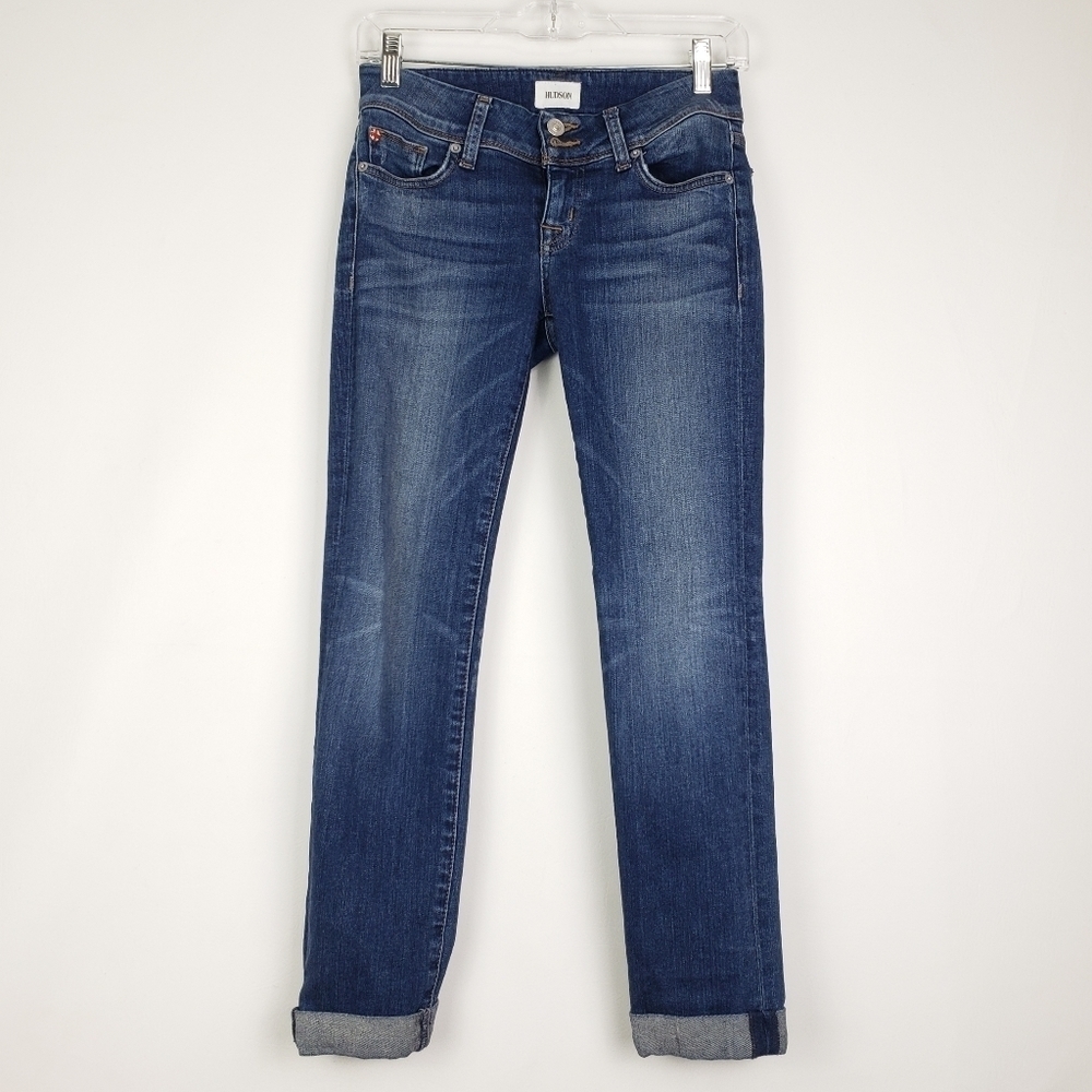HUDSON Ginny Crop Straight w/ Cuff‎ Jeans 25